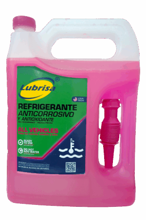 Refrigerante Lubrisa anticorrosivo rosa